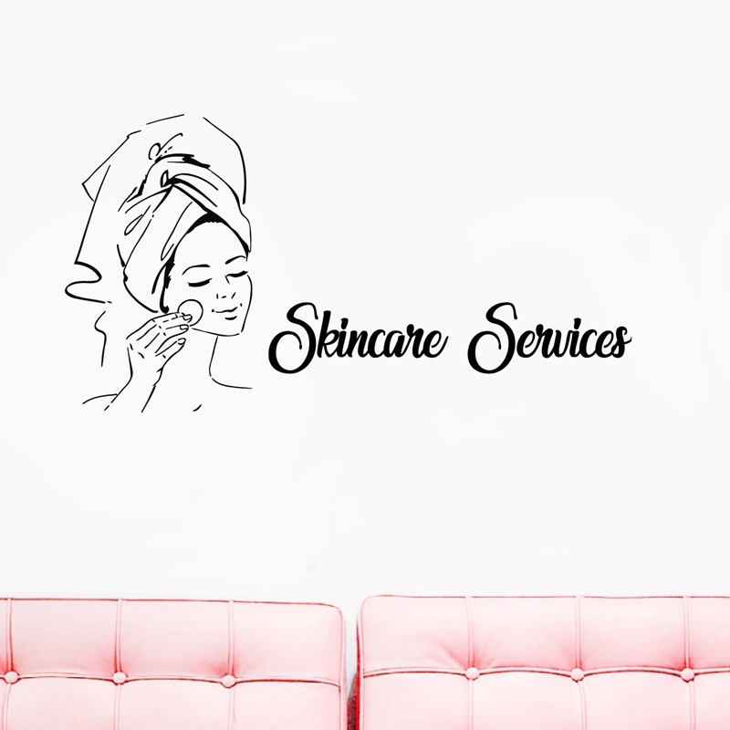 Skincare Quote - Spa znak twarzy cytat masaż ciała