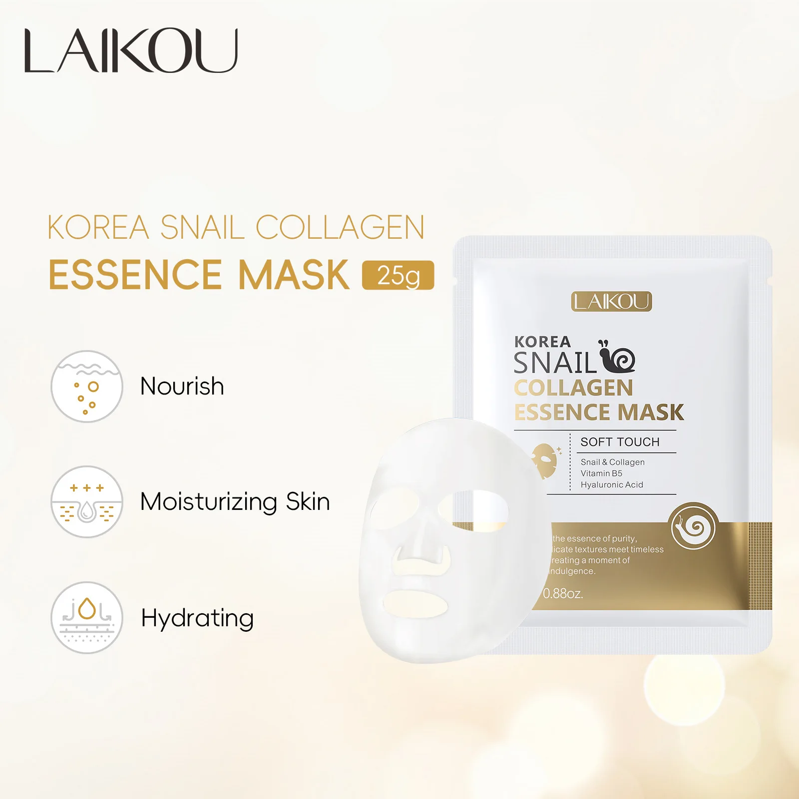 Maska w płachcie z śluzem ślim – Snail Mucin Essence recenzja i cena