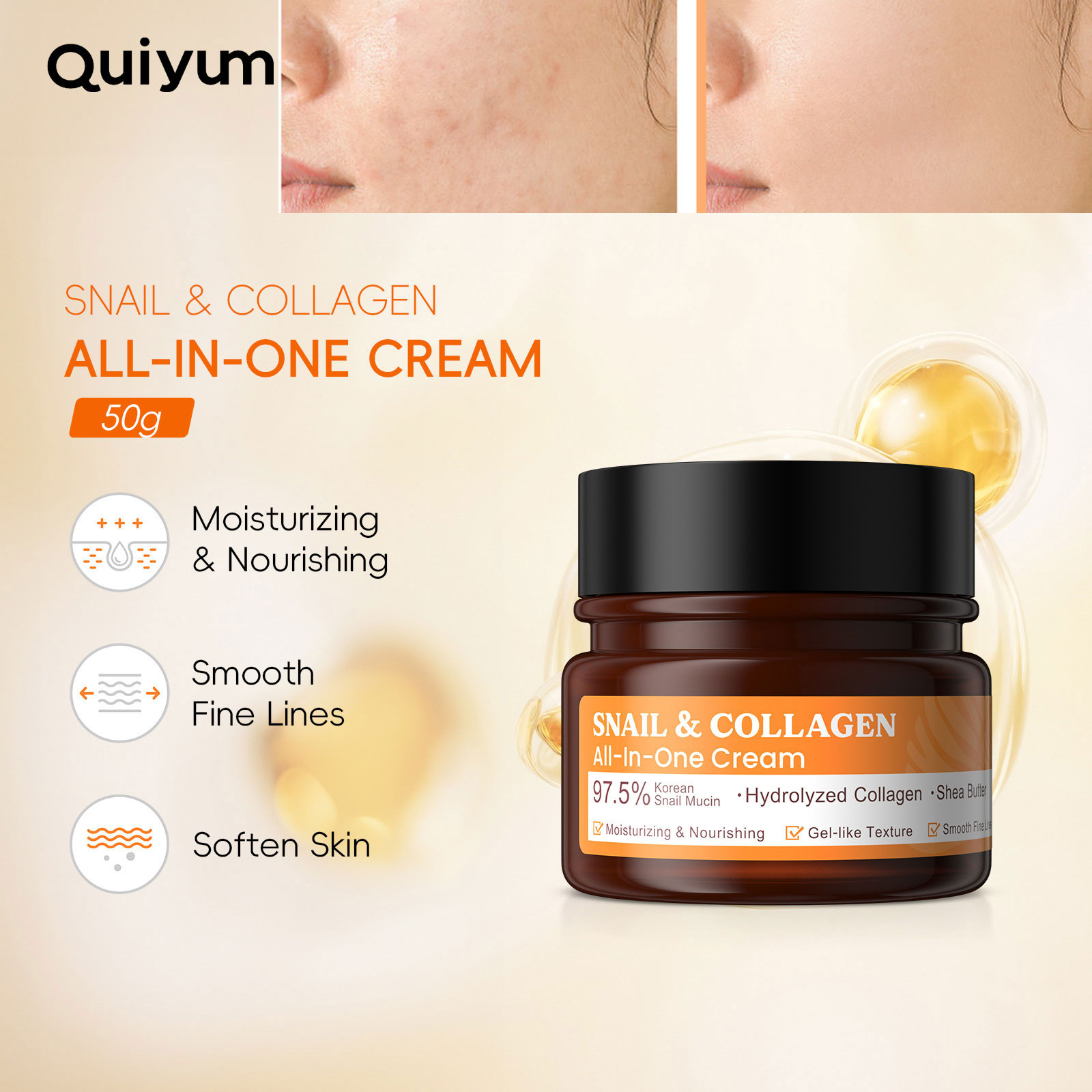 LAIKOU ślimak kolagenowy krem  – Snail Cream Gel recenzja i cena