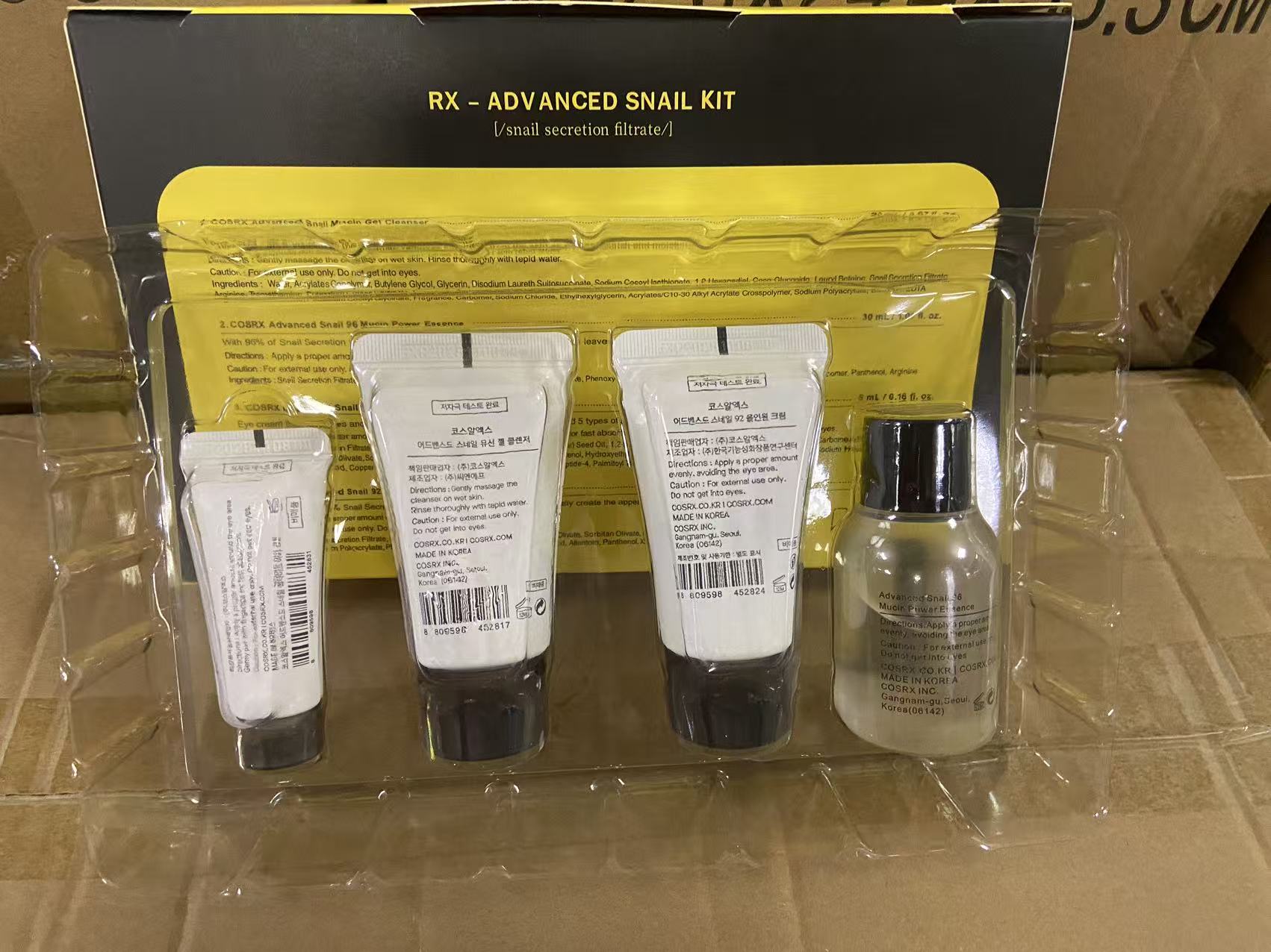 Zestaw Ślimakowy z Mucinem: Re – Snail Mucin Essence recenzja i cena