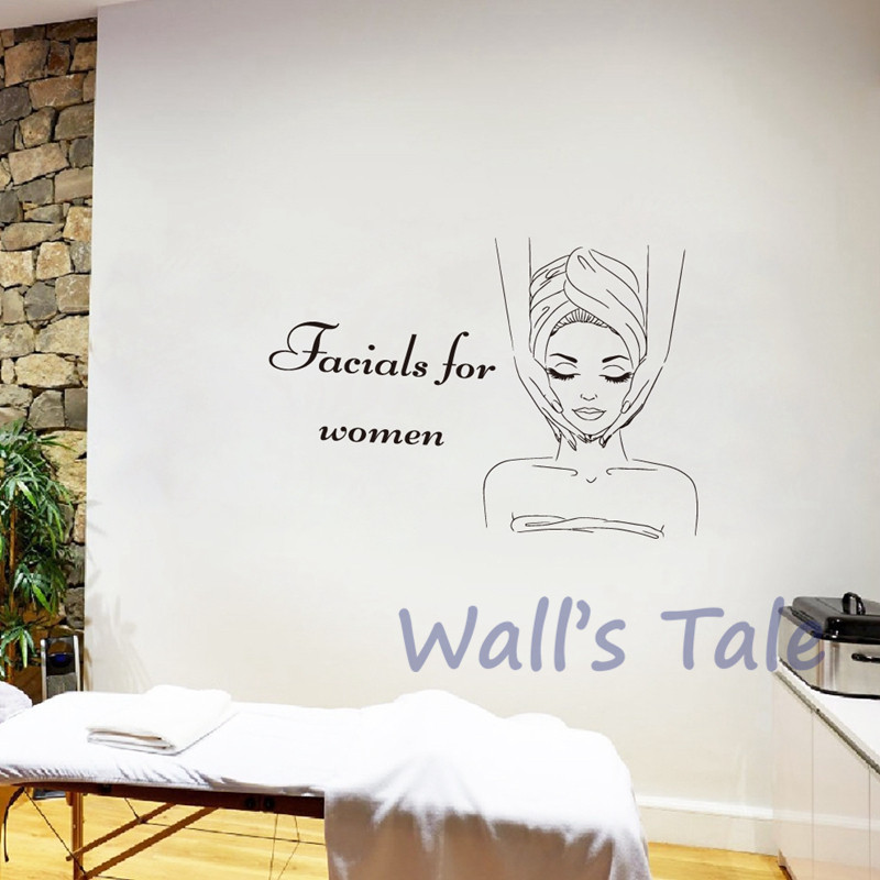 Spa znak twarzy cytat naklejki – Skincare Quote recenzja i cena