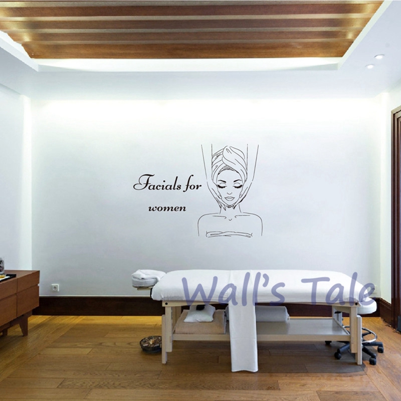 Spa znak twarzy cytat naklejki – Skincare Quote recenzja i cena