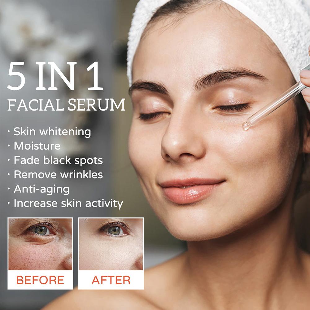 30ml Serum do twarzy 5 w 1 naw – Snail Mucin Essence recenzja i cena