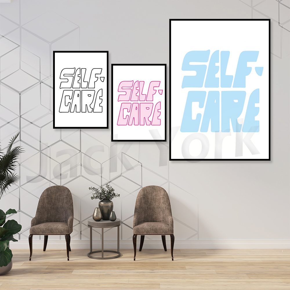 Plakat Selfcare routine, plaka – Skincare Quote recenzja i cena